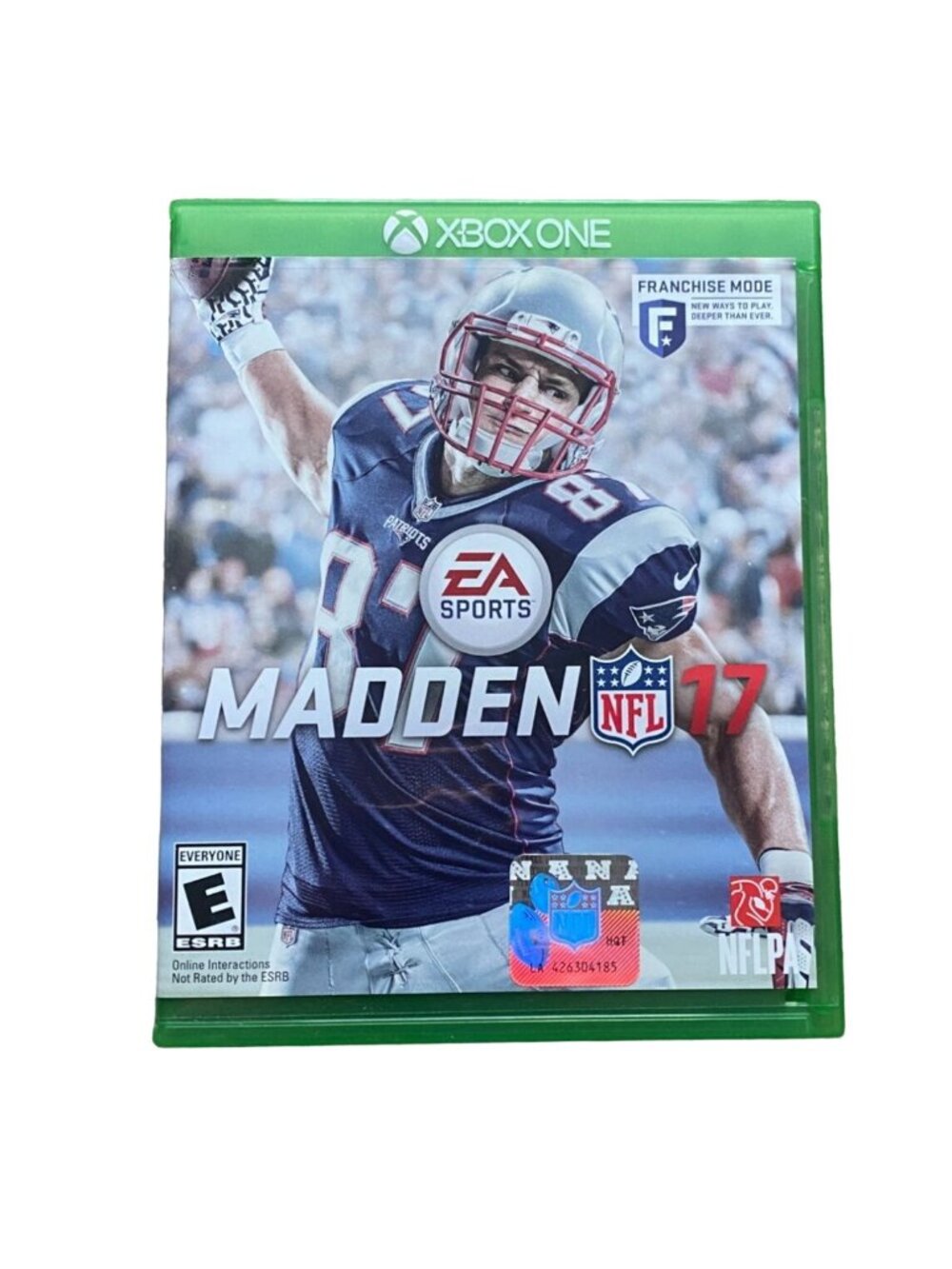 XBox One Madden 17 NFL EA Sports Video Game-Rated E-GUC